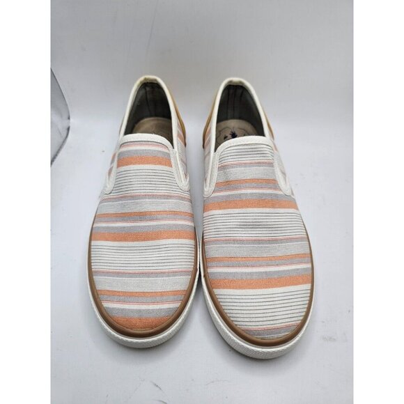 Women’s Margaritaville Sailor Multicolor Striped Slip-On Shoe Size 7 - Picture 1 of 6